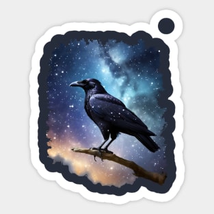 Raven Constellation Sticker